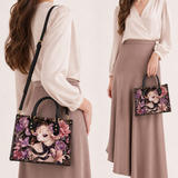 Floral Rite Leather Handbag