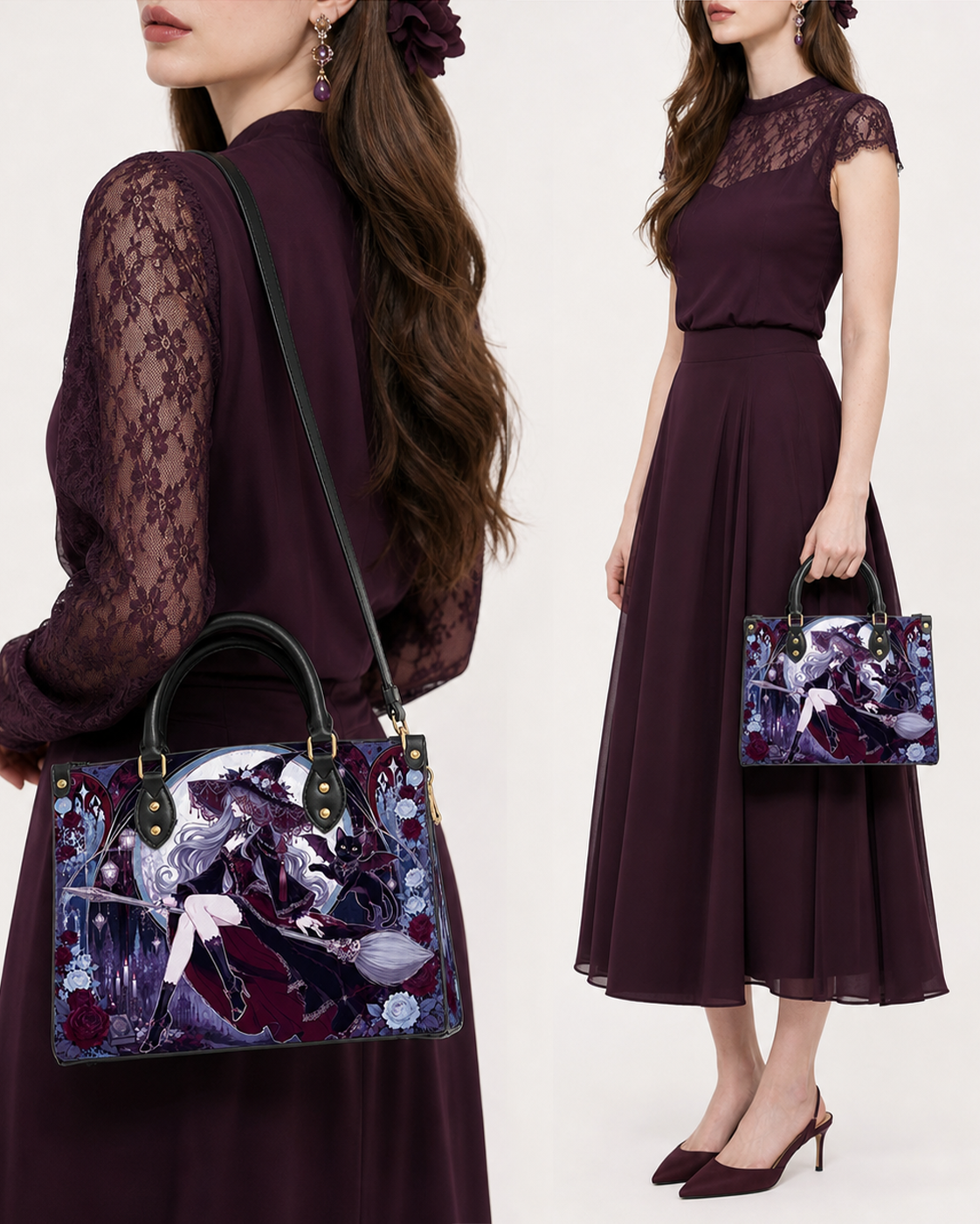 Nocturna Leather Handbag