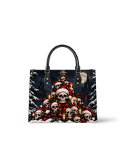 Noir Rite Leather Handbag