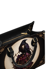 Raven Rite Leather Handbag