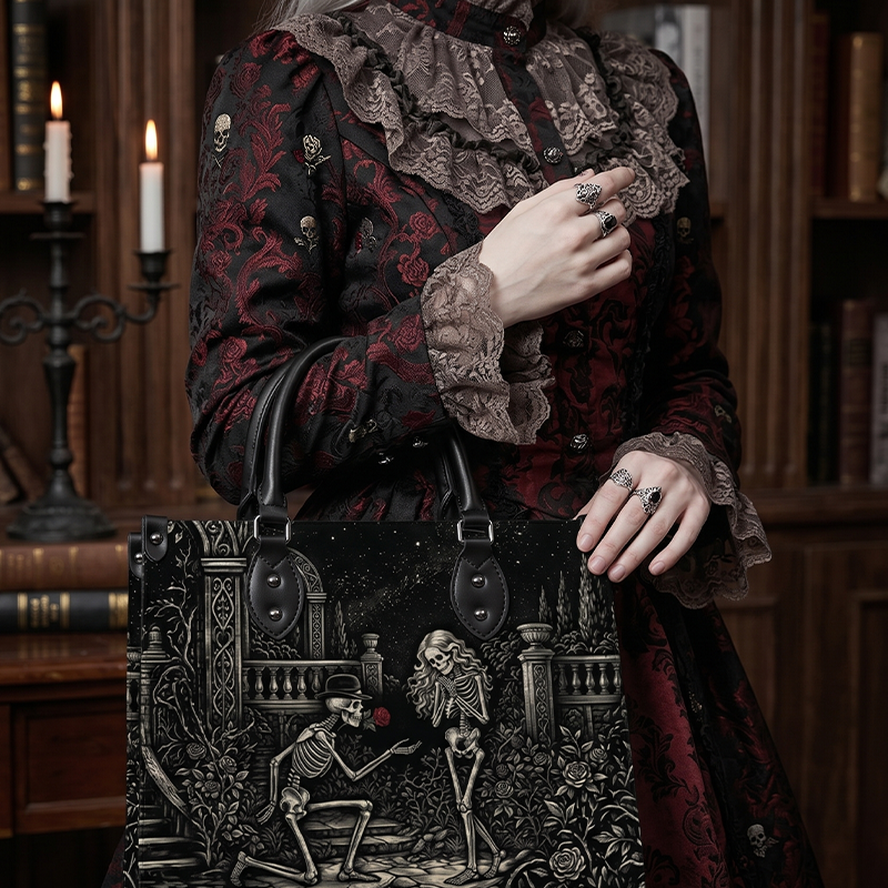 Gentleman & Lady Leather Handbag