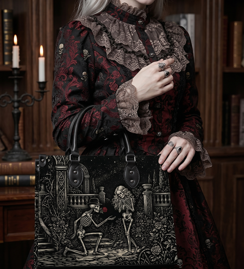 Gentleman & Lady Leather Handbag