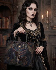 Long live life Leather Handbag