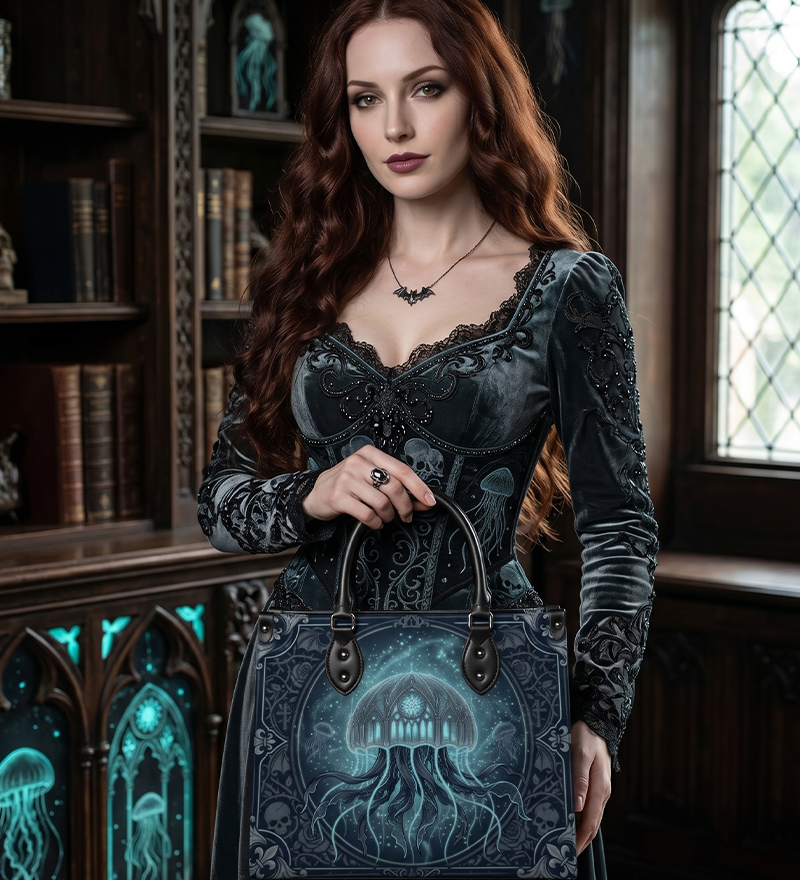 "Aether" Leather Handbag