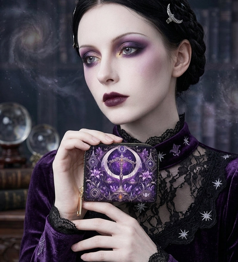 Libra｜Purple Mini Wallet