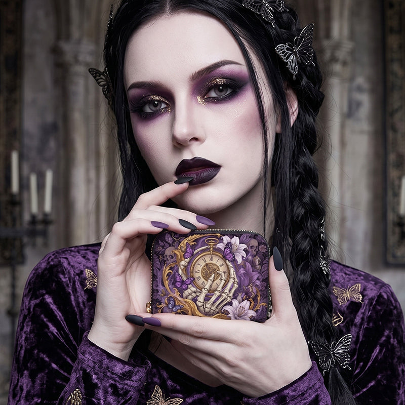 Timebound Bones Mini Wallet
