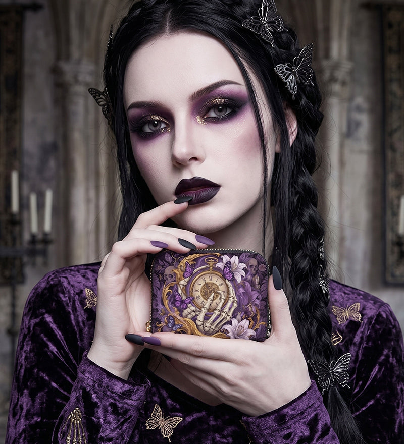 Timebound Bones Mini Wallet