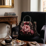 Altar Peony Leather Handbag