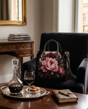 Altar Peony Leather Handbag