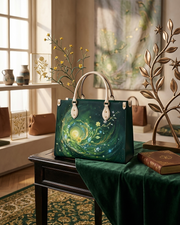 Moonwood Swirl Leather Handbag