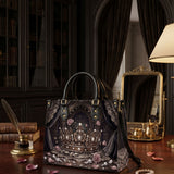 Crown Ballad Leather Handbag