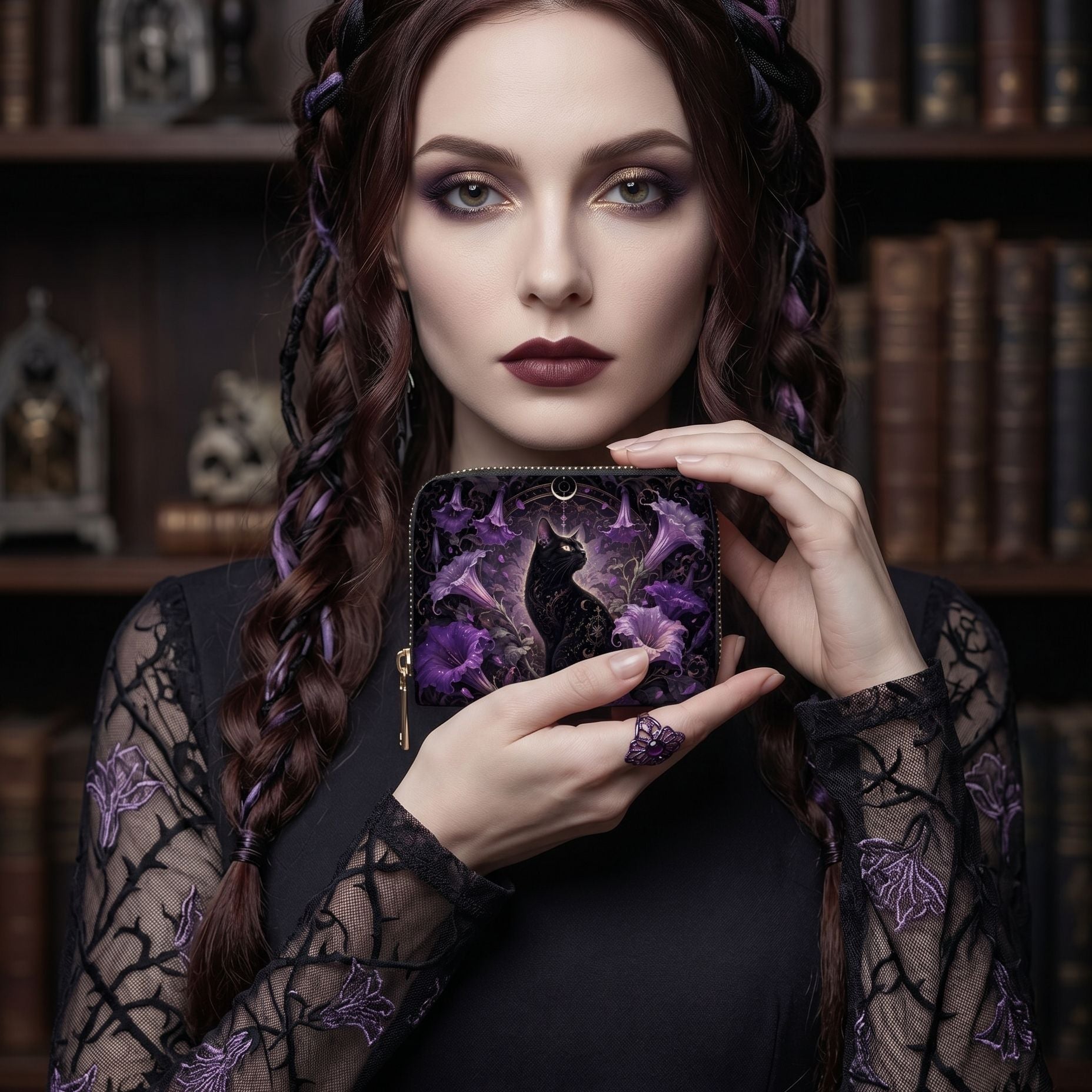 Datura FamiliarMini Wallet