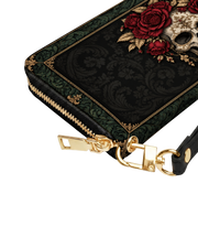 Osseous Rose Long Zip Wallet