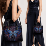 Oculus Moth Leather Handbag