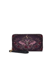 Wing Grimoire Long Zip Wallet