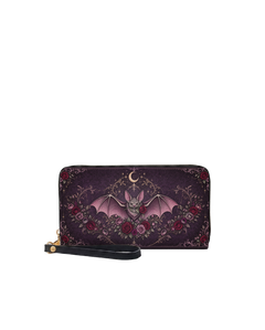 Wing Grimoire Long Zip Wallet
