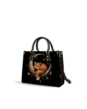 Moon Fox Leather Handbag
