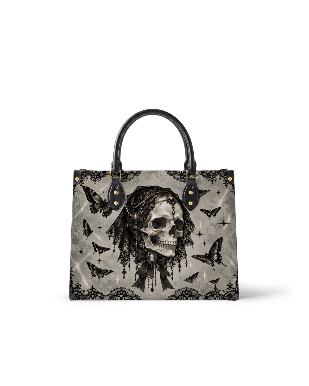 Cranium Papilio Leather Handbag