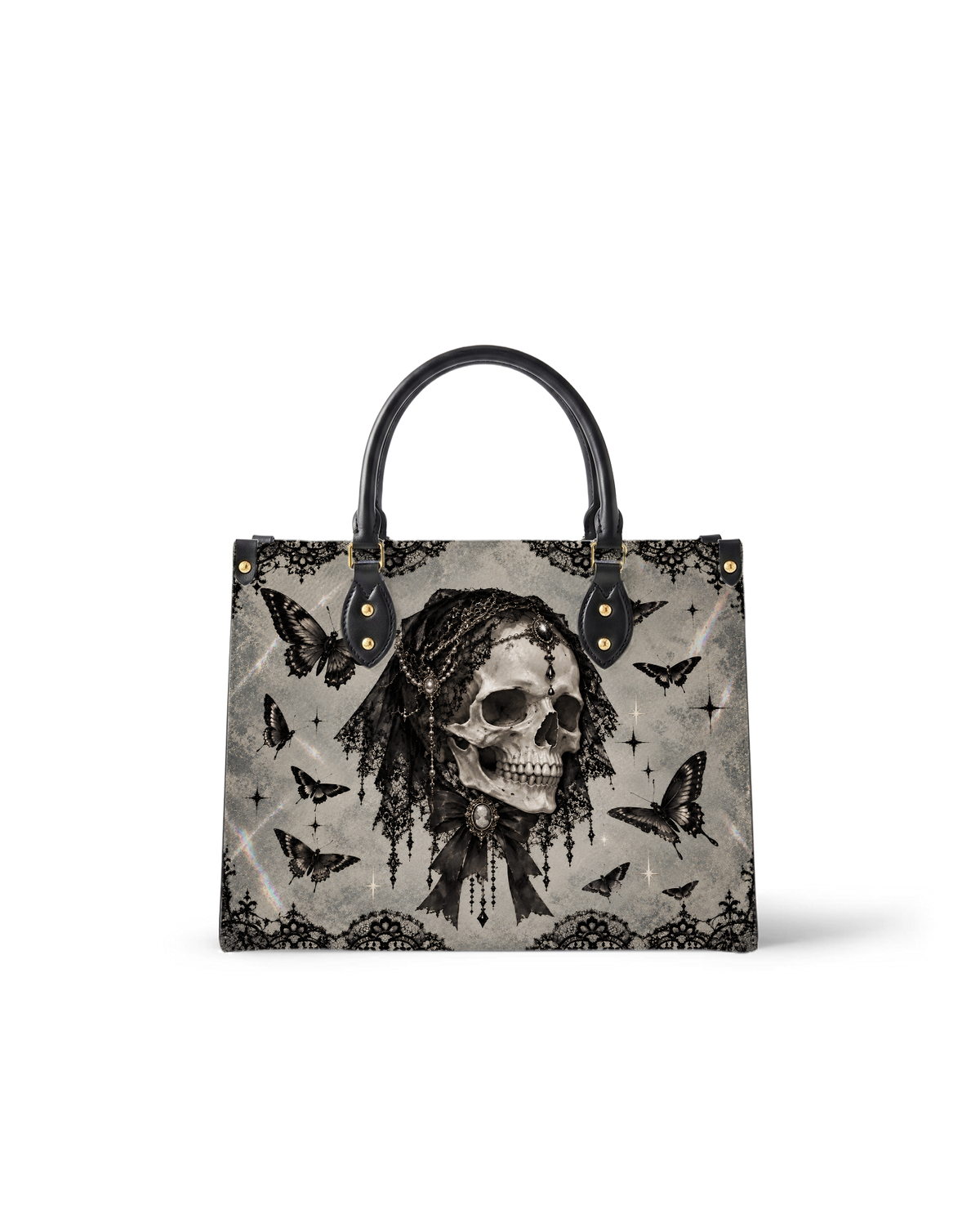 Cranium Papilio Leather Handbag