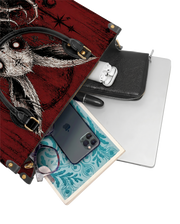 Tenebris Vael Leather Handbag