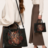 SufferHeart Leather Handbag
