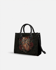 SufferHeart Leather Handbag