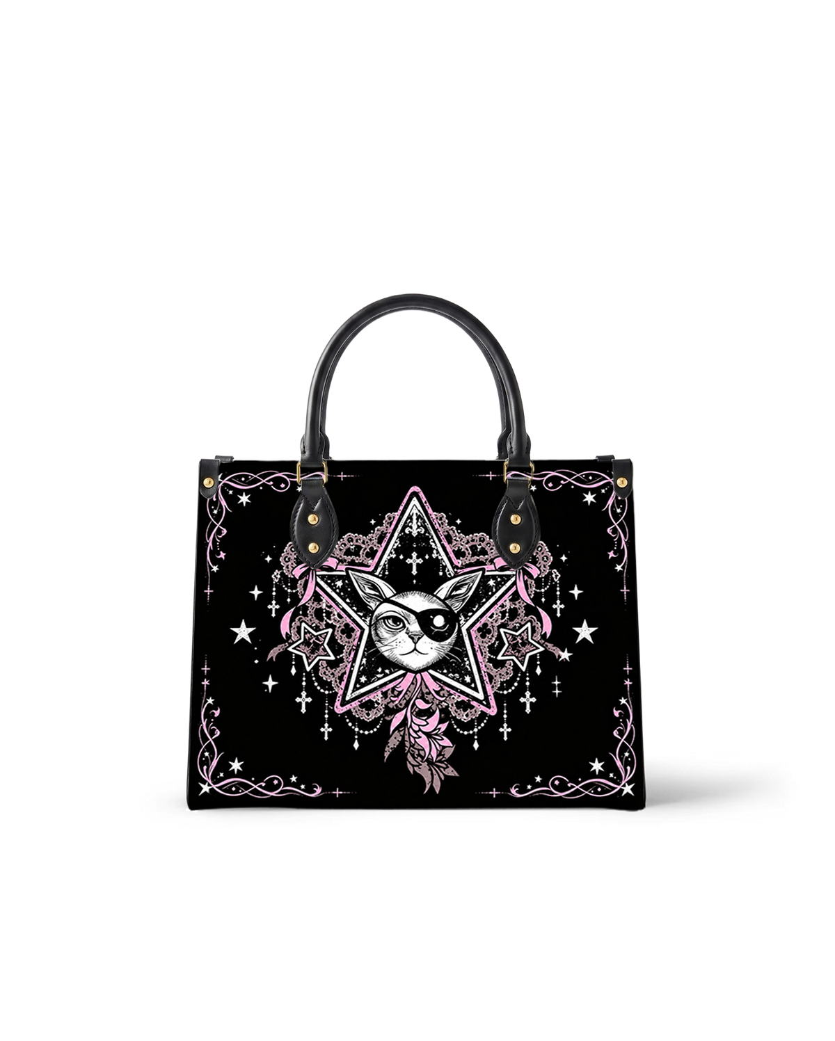 Moon Gaze Leather Handbag