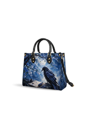 Corvscript Leather Handbag