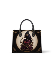 Raven Rite Leather Handbag