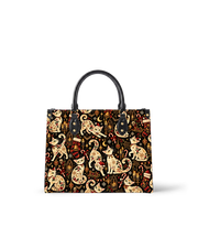 Holly Cat Leather Handbag