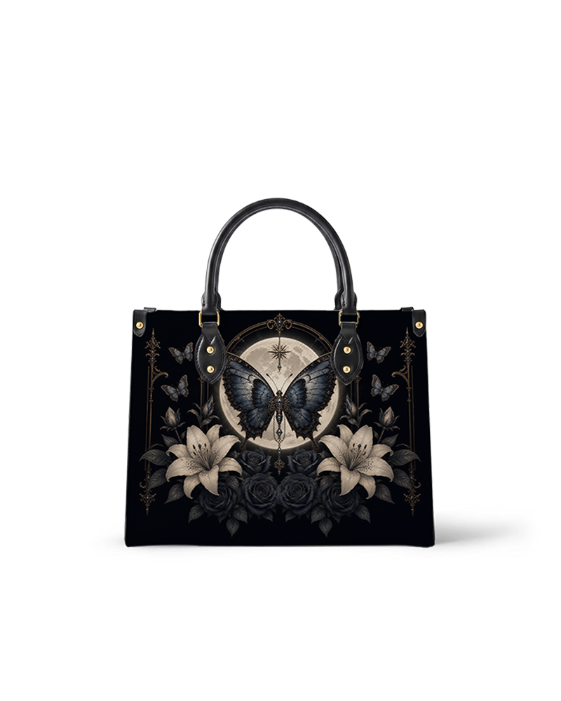 Mothspell Leather Handbag