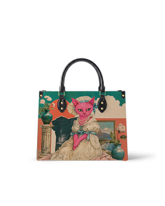 blush Arcadia Leather Handbag