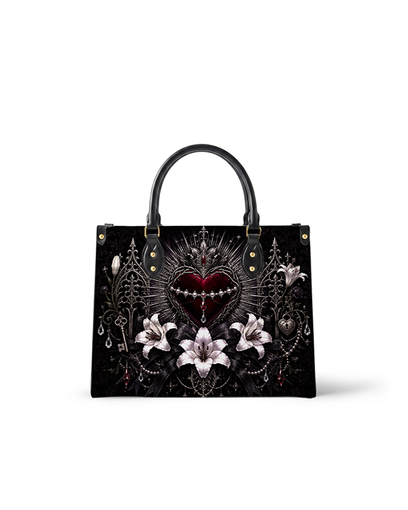 Lume Veil Leather Handbag