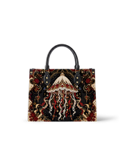 Velvet Chime Leather Handbag