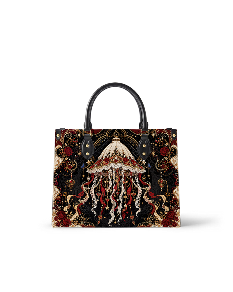Velvet Chime Leather Handbag