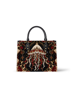 Velvet Chime Leather Handbag