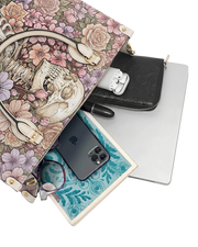 Flower hope Leather Handbag
