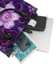 Blooming Tentacles Leather Handbag
