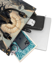 Reaper's Judgment Leather Handbag