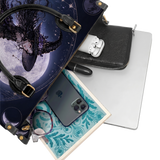 Moon Witch Leather Handbag