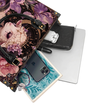Floral Rite Leather Handbag