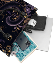 Amethyst Hush Leather Handbag