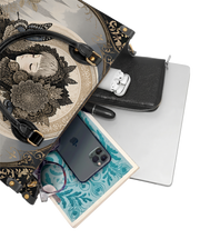 Butterfly Canticle Leather Handbag