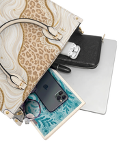 Cream Drift Leather Handbag