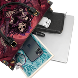 Bone Shredder Leather Handbag