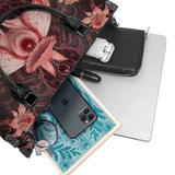 "Eyesore Rose" Leather Handbag