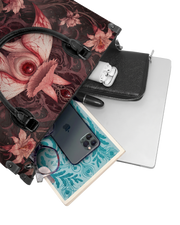 Eyesore Rose Leather Handbag