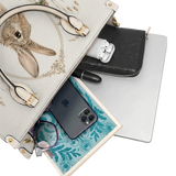 Lapinelle Leather Handbag