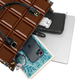 Cocoa Bar Leather Handbag
