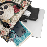 Vanitas Leather Handbag